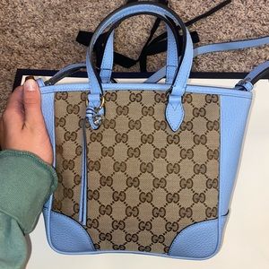 Blue Gucci crossbody